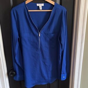 💎 Bold Blue Statement Top